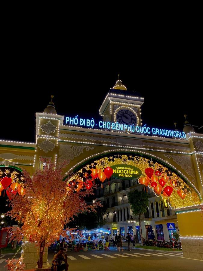 Homestay Grand World Phú Quốc Eksteriør billede